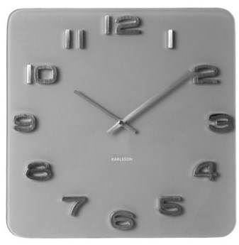 Dizajnové nástenné hodiny 5488GY Karlsson 35cm