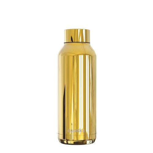 Nerezová fľaša Solid Sleek 510 ml, Quokka, zlatá