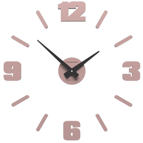 Dizajnové hodiny 10-304 CalleaDesign Michelangelo S 50cm (viac farebných verzií) Farba rubínová tmavo červená - 65