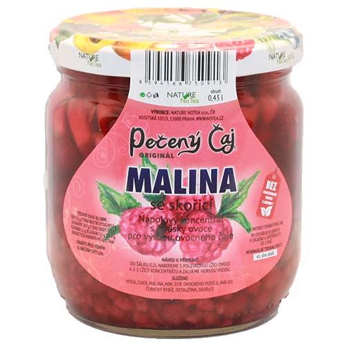 Nature NoTea sro Pečený čaj Notea - Malina so škoricou 430ml