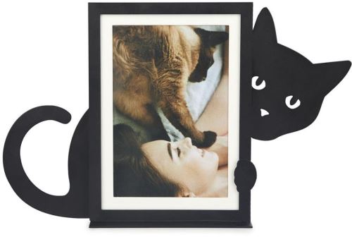Balvi Fotorámik Hidden Cat 27704, 10x15cm, čierny
