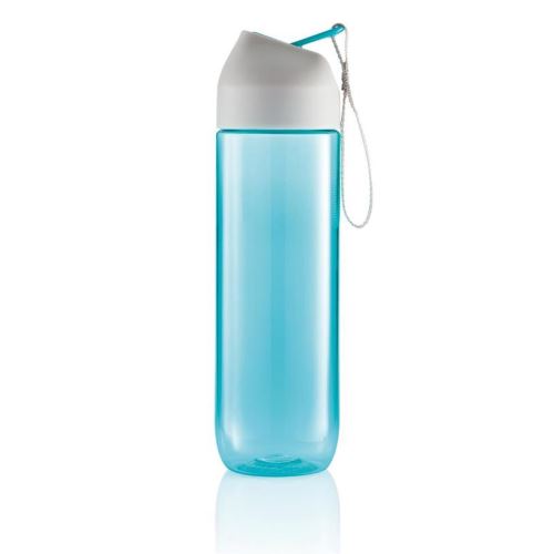 Športová fľaša Neva, 450 ml, XD Design, modrá / šedá
