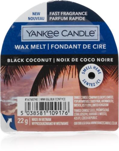 Vonný vosk YANKEE CANDLE Black Coconut 22 g
