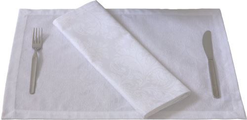 Prestieranie H&D Prestieranie, 35x50 cm, bavlna, biela