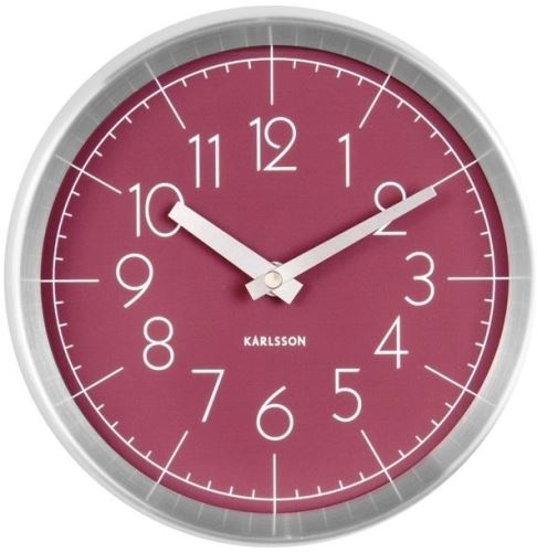 Dizajnové nástenné hodiny 5637RD Karlsson 22cm