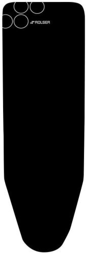 Rolser poťah na žehliacu dosku 120 x 38cm, veľ. poťahu L, 130 x 48 cm, čierny