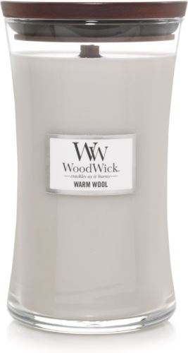 Sviečka Woodwick Warm Wool 609 g
