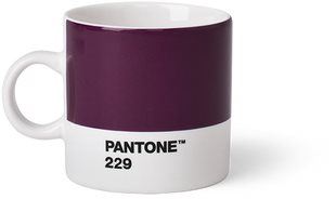 Hrnček PANTONE Espresso - Aubergine 229, 120 ml