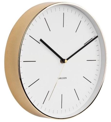Dizajnové nástenné hodiny 5695WH Karlsson 28cm