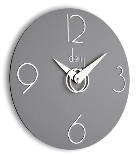 Dizajnové nástenné hodiny I501GR IncantesimoDesign 40cm