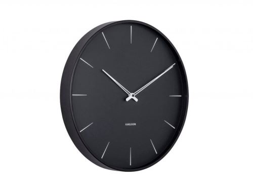 Dizajnové nástenné hodiny 5834BK Karlsson 40cm