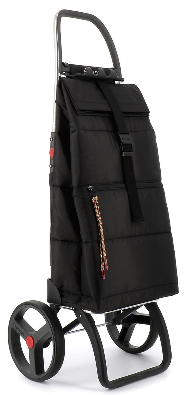 Rolser BIG Polar 2Logic RSG nákupná taška na veľkých kolieskach, čierna