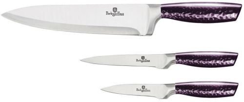 BERLINGERHAUS BERLINGERHAUS Sada nožov nerez 3 ks Purple Eclipse Collection BH-2675
