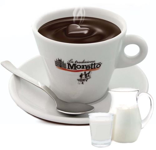 Horká čokoláda Moretto - Mléčná 30g