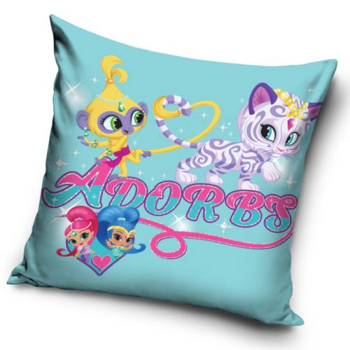 Detský vankúšik Shimmer and Shine Tala a Nahal