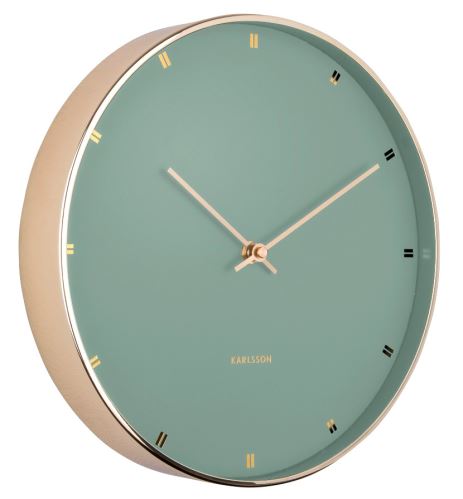 Dizajnové nástenné hodiny 5776GR Karlsson 27cm