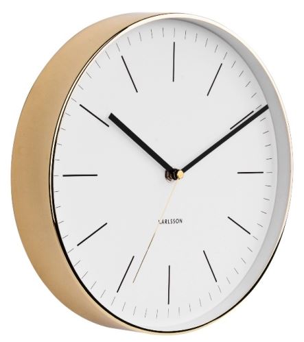 Dizajnové nástenné hodiny 5695WH Karlsson 28cm