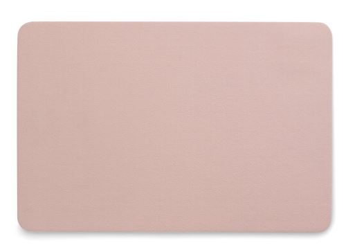 KELA KELA Prostírání plastové Kimara PU 45x30 cm imitace kůže růžová KL-12312