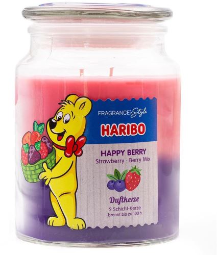 Svíčka HARIBO Happy Berry 2v1 510 g