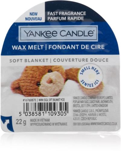 Vonný vosk YANKEE CANDLE Soft Blanket 22 g