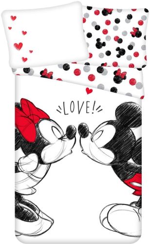 Detské obliečky Jerry Fabrics Mickey and Minnie Love