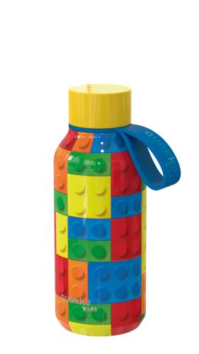 Detská termofľaša Solid, 330 ml, Quokka, color bricks