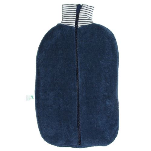 Termofor Hugo Frosch Marine - Eco Classic Comfort s obalom z BIO bavlny na zips - modrý