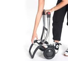 Rolser Mini Bag MF 2 Logic nákupná taška na kolieskach, bordó (1)