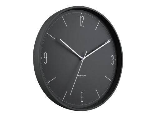 Dizajnové nástenné hodiny 5735BK Karlsson 40cm