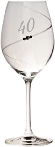 Pohár B.BOHEMIAN Jubilejný pohár na víno "40" 470 ml COSMIC 1 ks