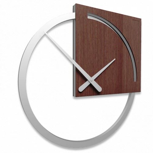 Dizajnové hodiny 10-124 natur CalleaDesign Karl 45cm (viac dekorov dyhy) Design wenge - 89