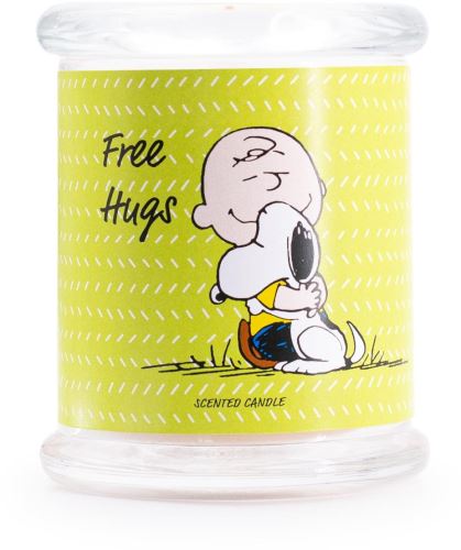 Sviečka PEANUTS Free Hugs 250 g