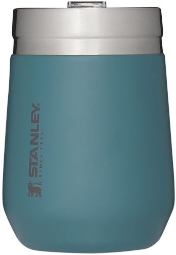 Termohrnček Stanley Adventure Go vákuový pohárik na nápoj 290 ml Lagoon modrá