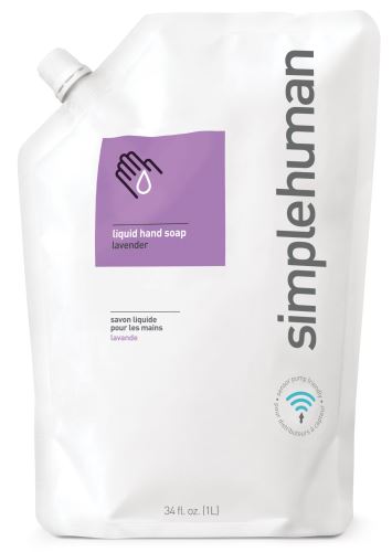 Hydratačné tekuté mydlo Simplehuman - 1 l náhradná náplň s vôňou levandule