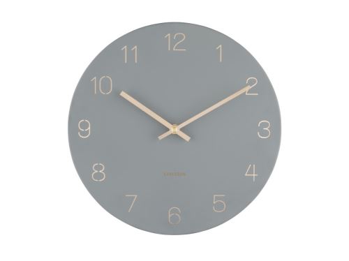 Dizajnové nástenné hodiny 5788GY Karlsson 30cm