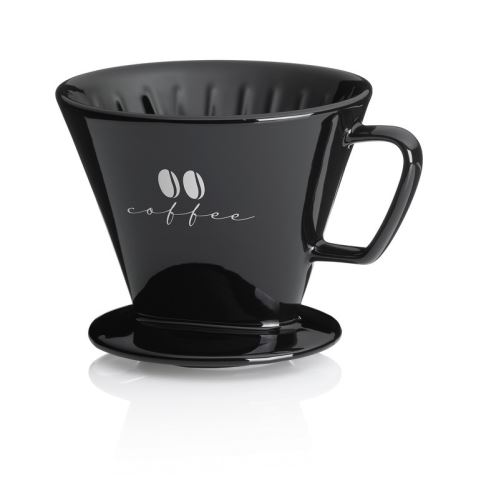 KELA KELA Kávový filter porcelánový Excelsa S čierna KL-12491