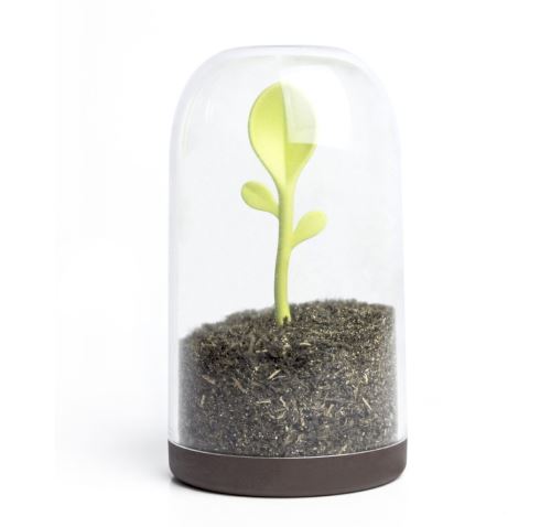 QUALY DESIGN Dóza s lyžičkou Sprout Jar 10205BN