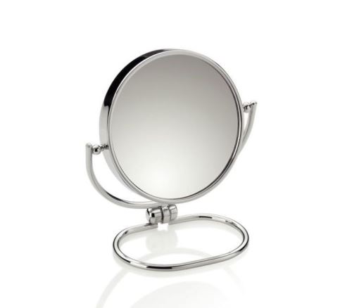 KELA KELA Zrkadlo FRANCA chróm L 11,5 cm x W 6,5 cm x H 11 cm / Ř 9cm KL-20640