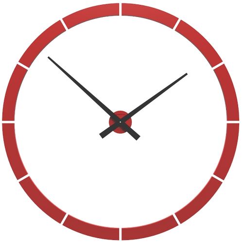 Dizajnové hodiny 10-316 CalleaDesign 100cm (viac farieb) Farba svetlo červená - 64