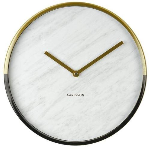 Dizajnové nástenné hodiny 5606WH Karlsson 30cm
