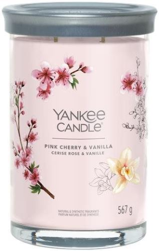 Sviečka YANKEE CANDLE Signature 2 knôty Pink Cherry & Vanilla 567 g