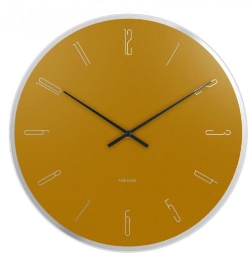 Dizajnové nástenné hodiny 5800YE Karlsson 40cm