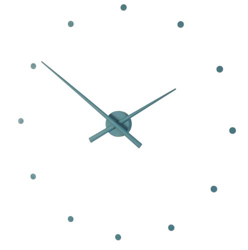 Dizajnové nástenné hodiny Nomon OJ morská zelenomodrá 50cm