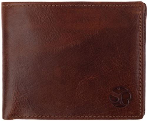 Peňaženka SEGALI Pánska peňaženka kožená 1036 hnedá