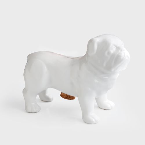 Porcelánový buldoček / pokladnička SUCK UK Bull Dog