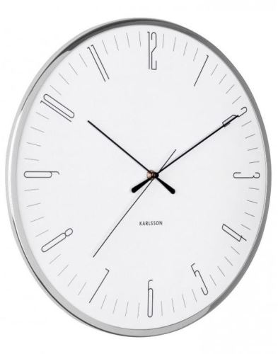Dizajnové nástenné hodiny 5754WH Karlsson 40cm