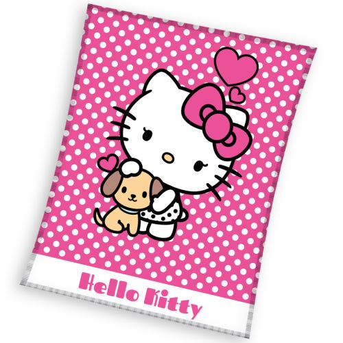 Detská deka Hello Kitty Puppie 130x170 cm