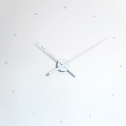 Dizajnové nástenné hodiny Nomon OJ biele 80cm