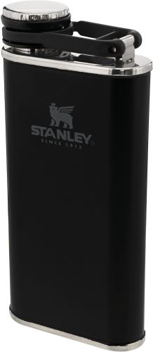 STANLEY Classic series ploskačka / butylka 230ml čierna mat