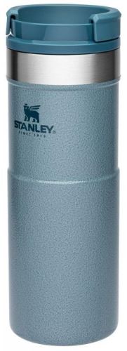 STANLEY Classic series termohrnček NEVERLEAK 470ml kladivková ľadová modrá